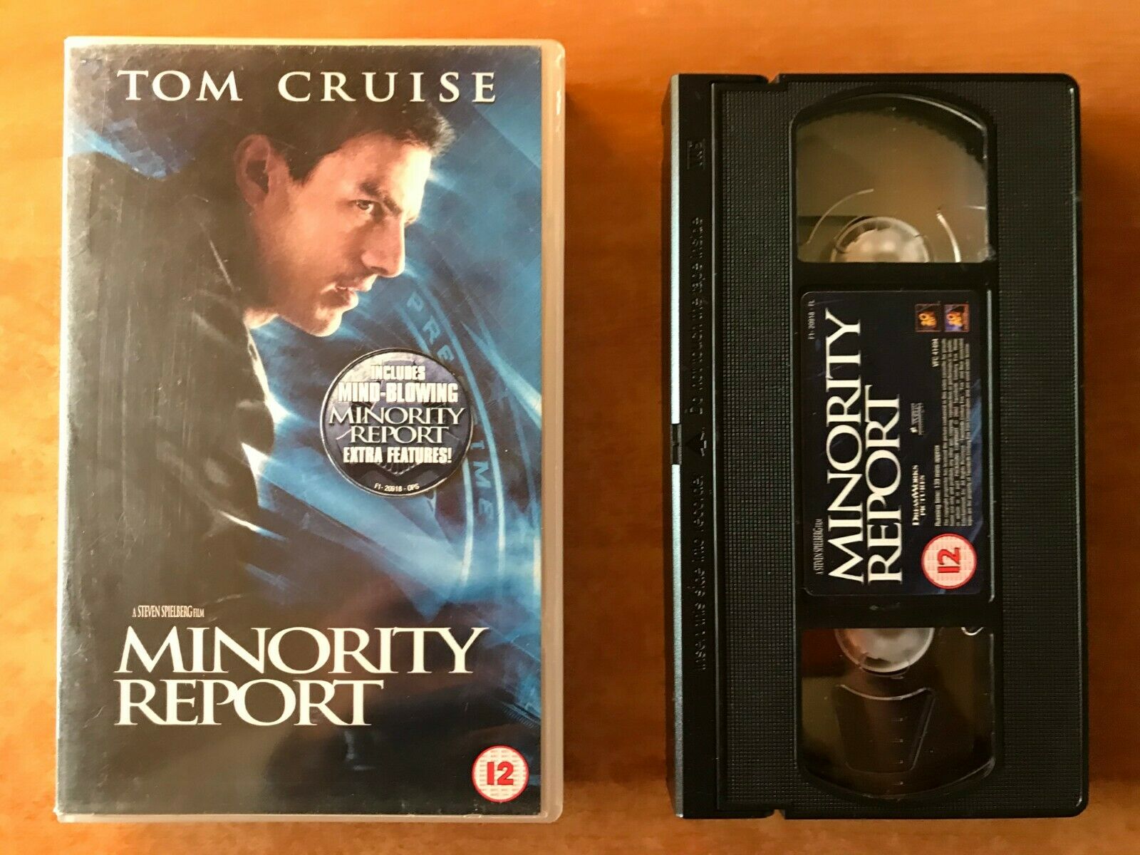 Minority Report; [Steven Spielberg] Action (Philip K. Dick) Tom Cruise - Pal VHS-