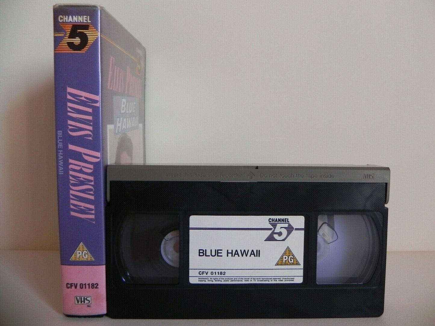 Elvis Presley: Blue Hawaii - Channel 5 - Joan Blackman - Nancy Walters - Pal VHS-