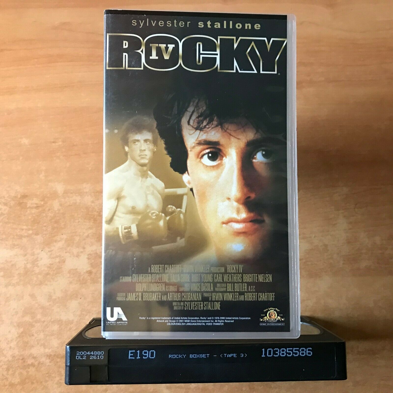 Rocky 4 / 5 : Stallone Vs. Lundgren - Sport Drama - Brigitte Nielsen - Pal VHS-