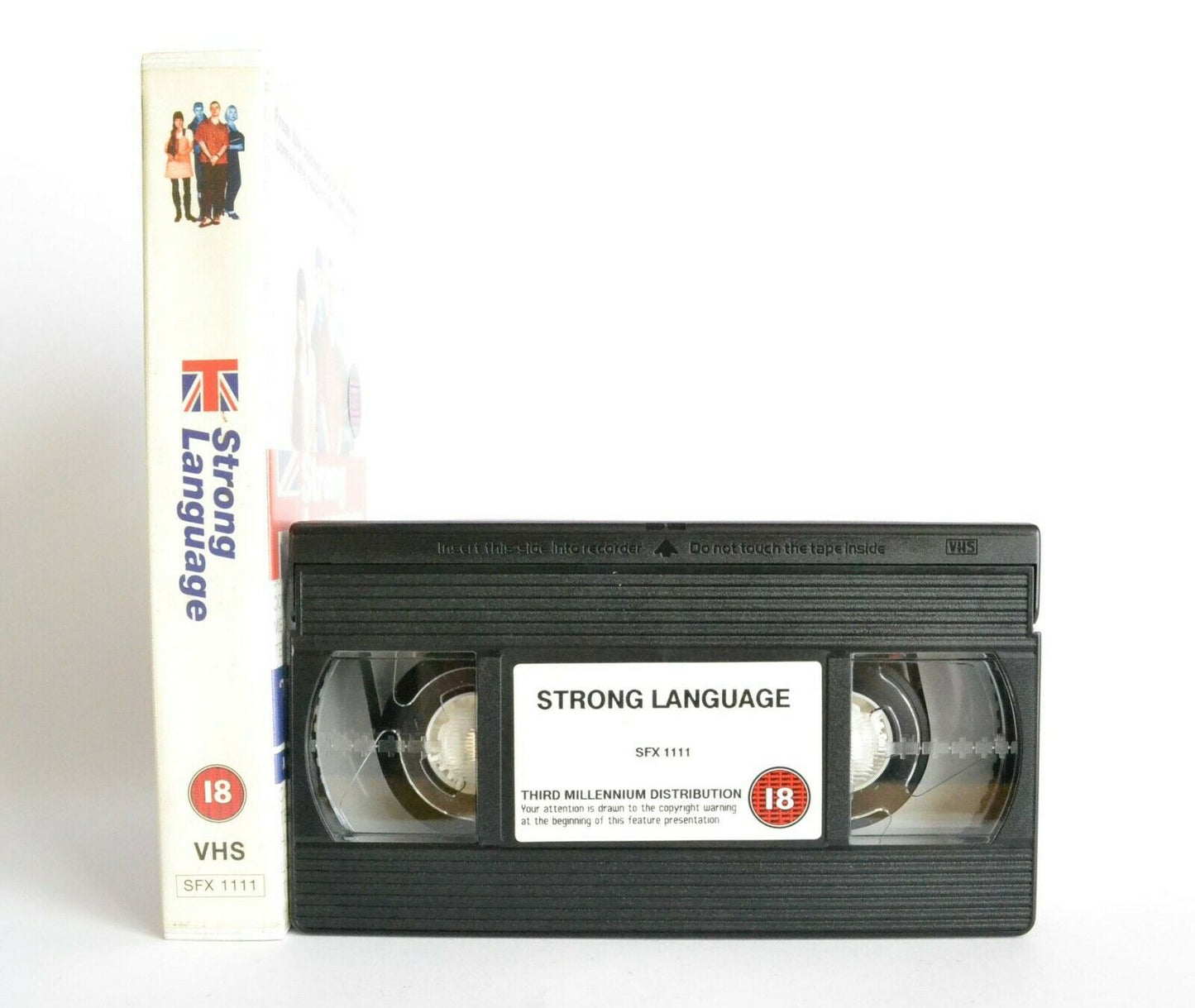 Strong Language: Comedy - Large Box - Ex-Rental - Ninties Youth Culture - VHS-