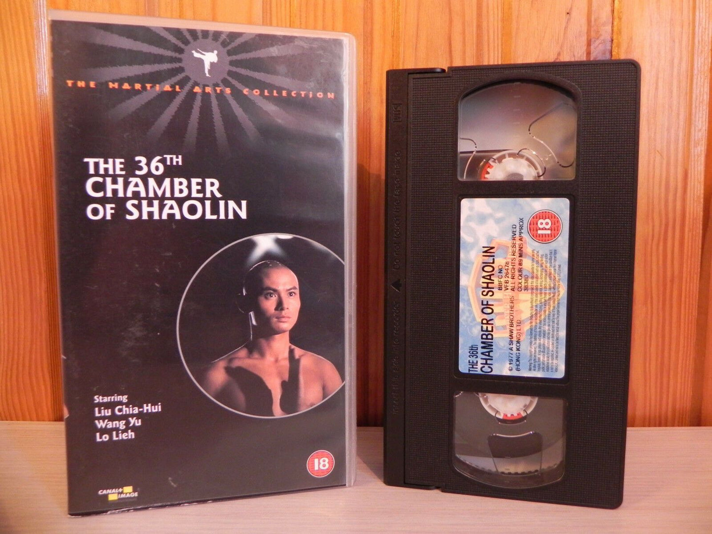 The 36th Chamber Of Shaolin - Liu Chia-Hui - Wang Yu - Kung-Fu VHS - Video-