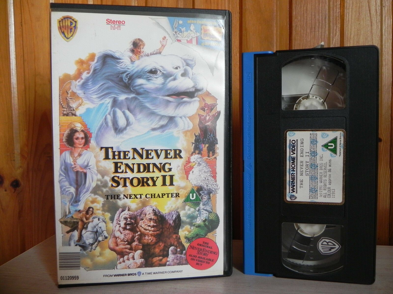 The Never Ending Story 2: The Next Chapter (1994) - Large Box - Fantasy - VHS-