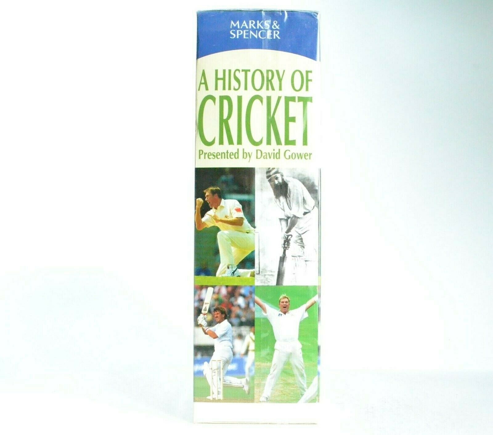 A History Of Cricket - Marks And Spencer - David Gower - Highlights NEW - VHS-
