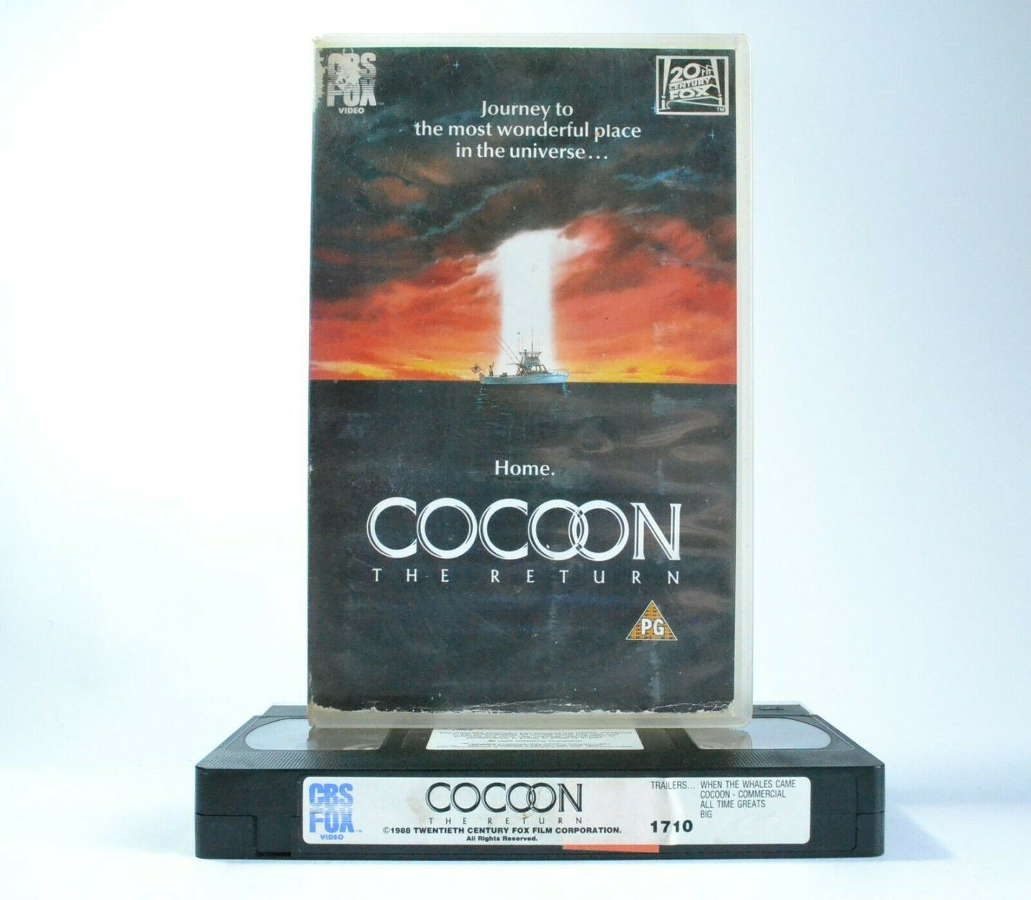 Cocoon: The Return - Sci-Fi/Comedy - Large Box - Out Of Space Miracle - Pal VHS-
