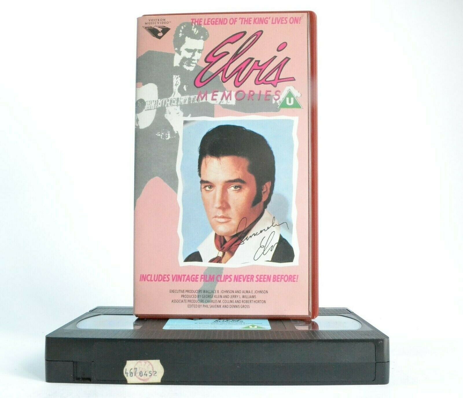 Elvis Presley: Elvis Memories - Documentary - King Of Rock And Roll - Pal VHS-