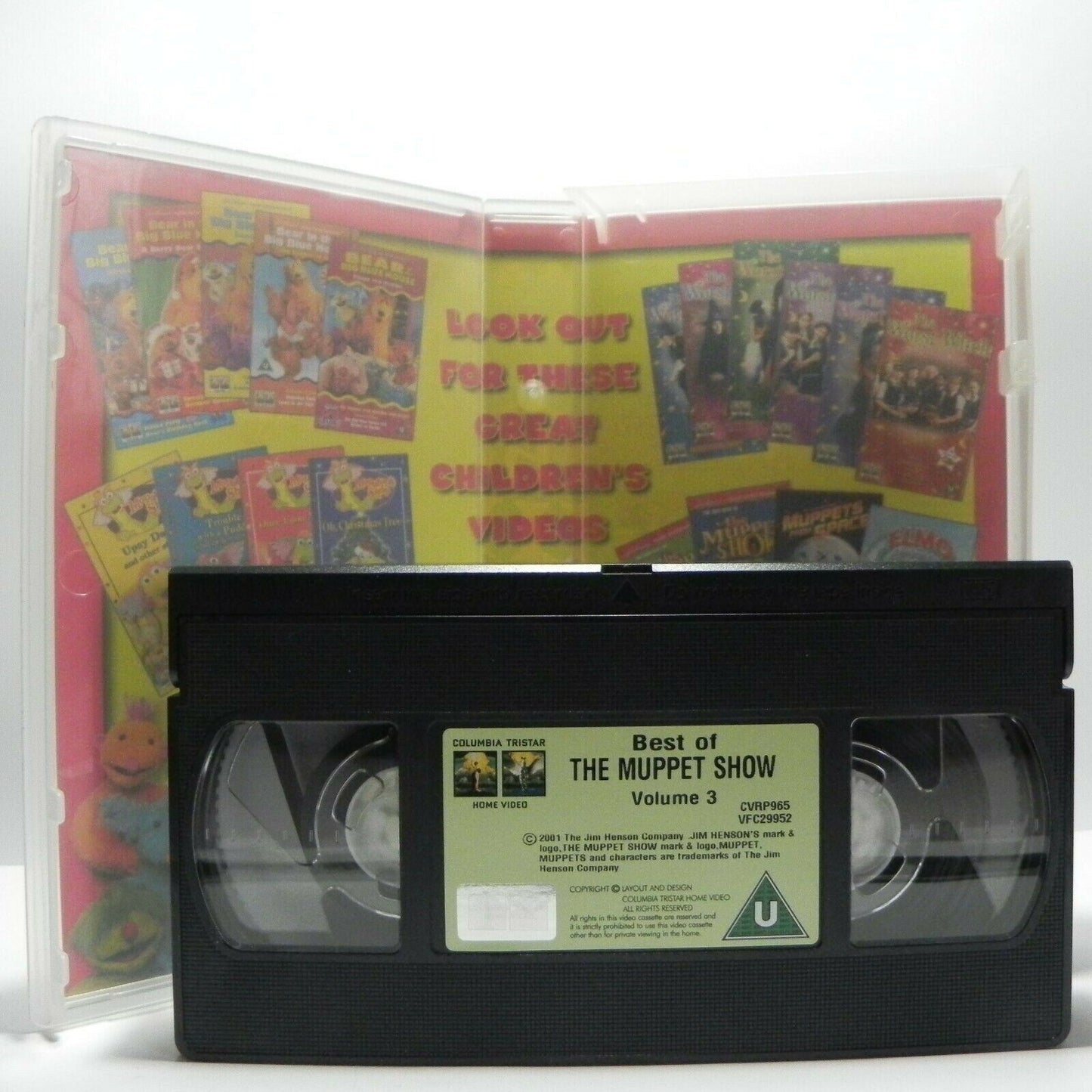 Muppet Show - Vol.3 - Best Of - Comedy Stars - John Cleese - Bob Hope - Pal VHS-