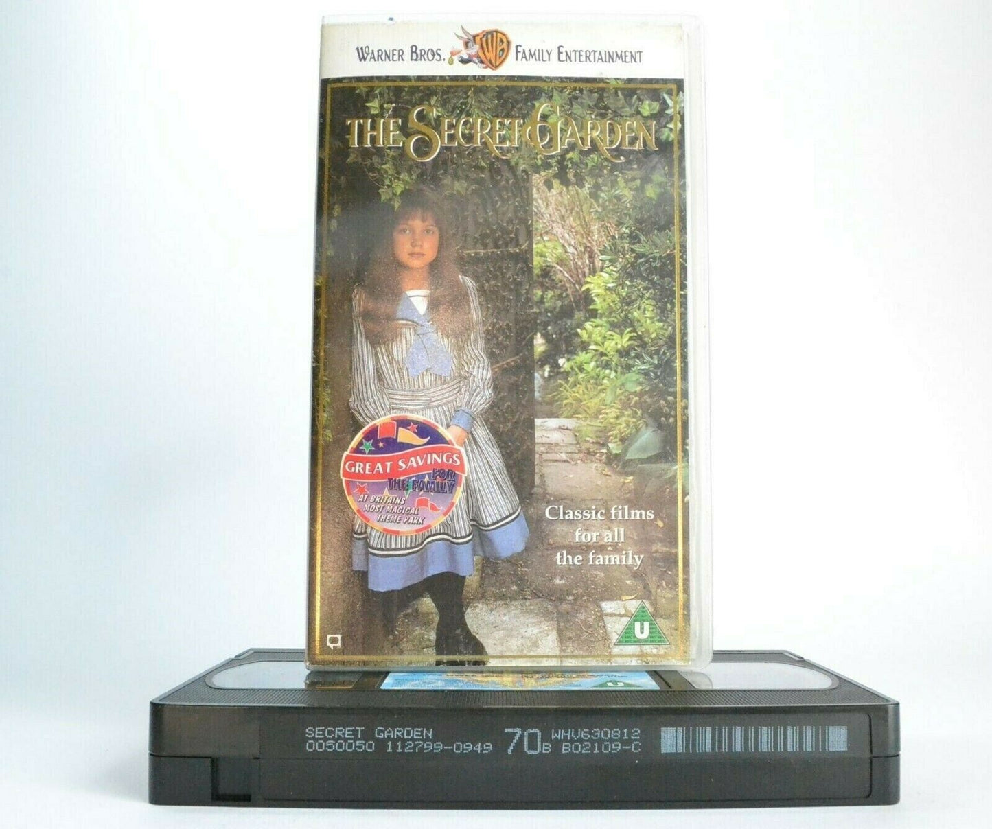 The Secret Garden (1993); [Frances Hodgson Burnett] - Dramatic Fantasy - Pal VHS-