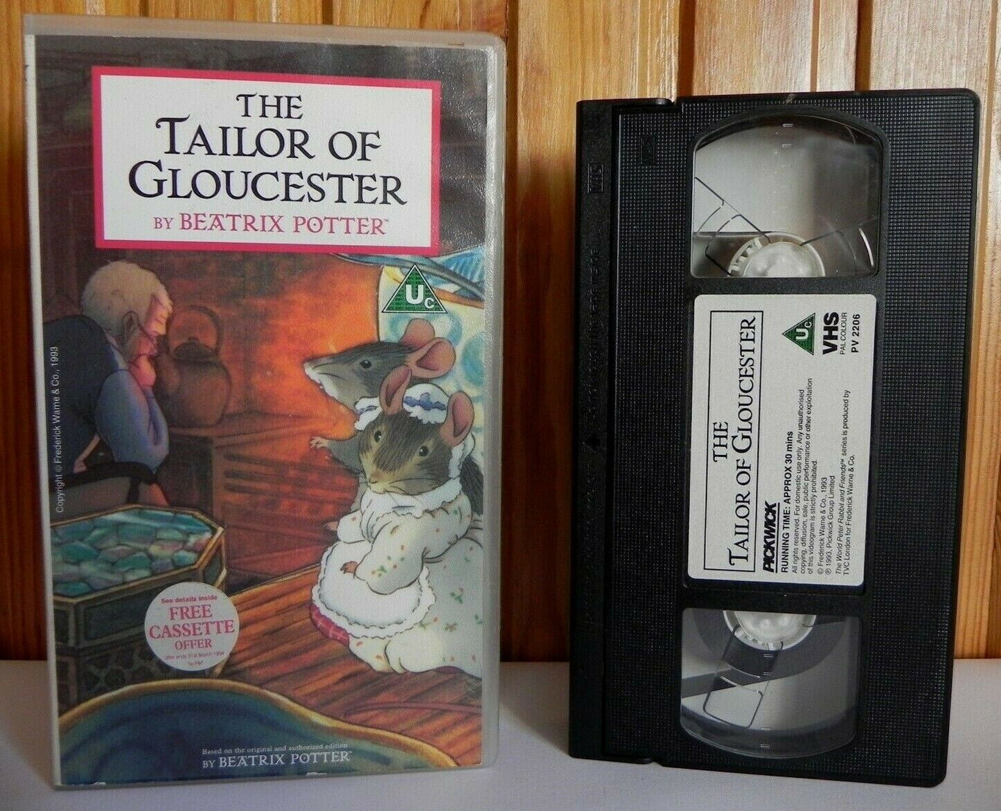 The Tailor Of Gloucester: Beatrix Potter - Classic Animation - Children's - VHS-