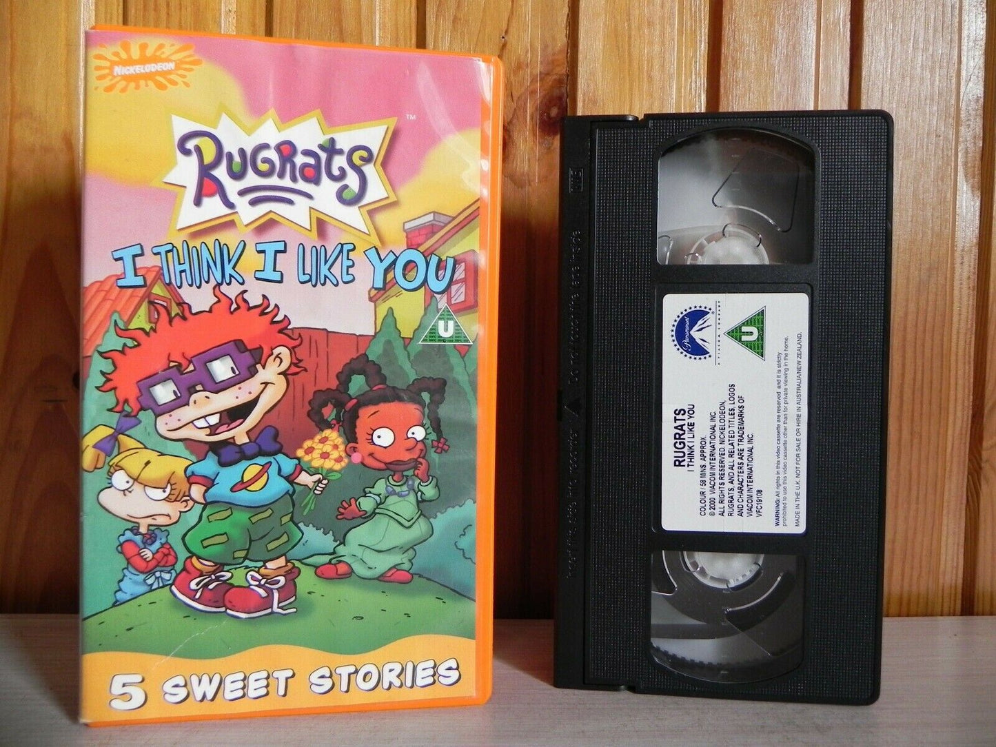 Rugrats - I Think I Like You - Nickelodeon - 5 Rug Rats Stories - Kids - Pal VHS-