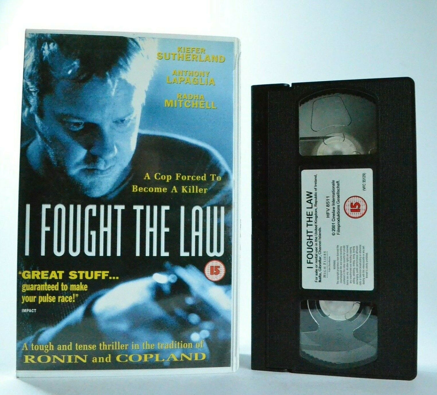 I Fought The Law (Dead Heat): Crime Comedy (2002) - Kiefer Sutherland - Pal VHS-