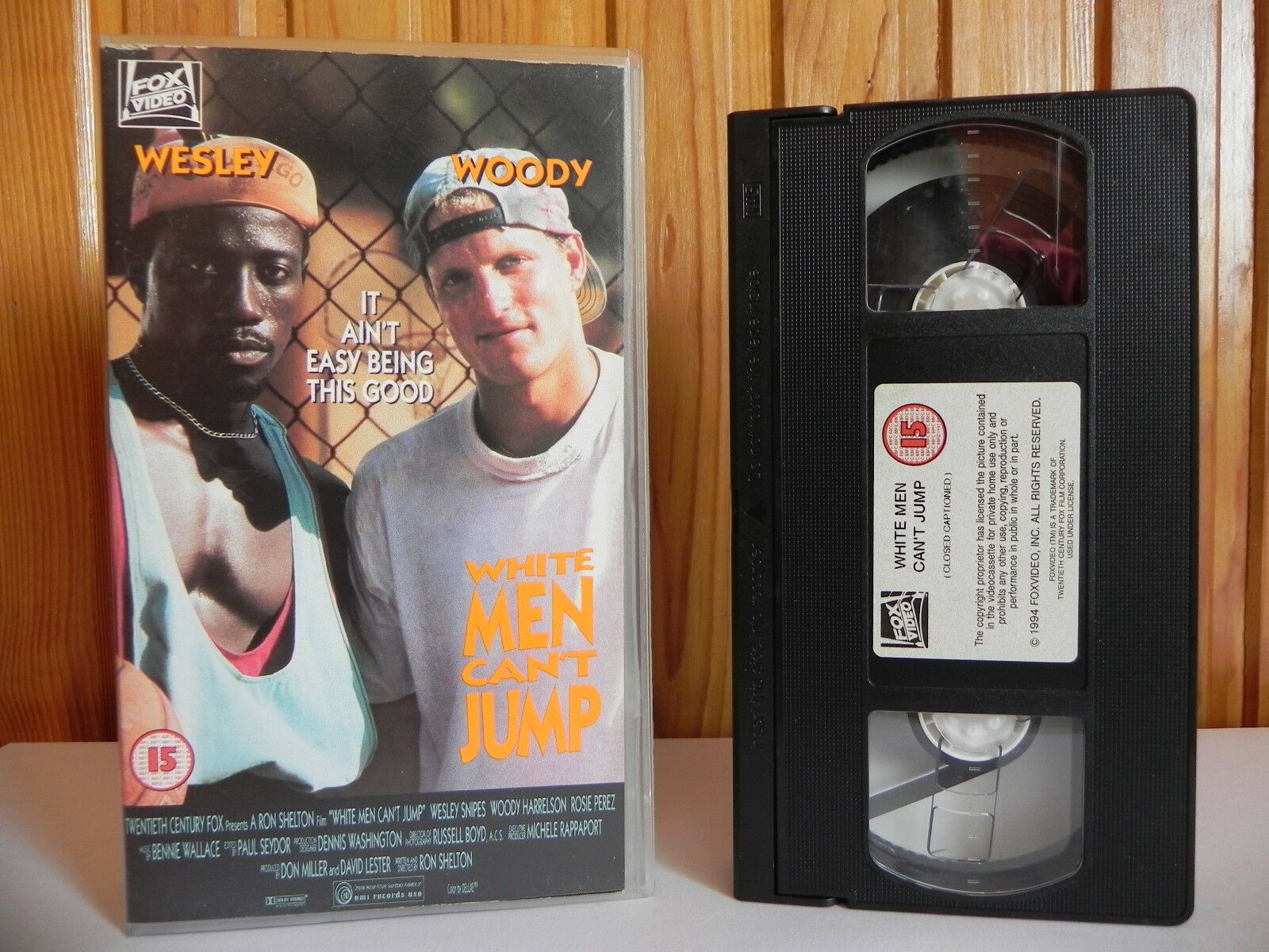White Men Can't Jump - Masterful Comedy - Harrelson Vs Snipes - Fox - Pal VHS-