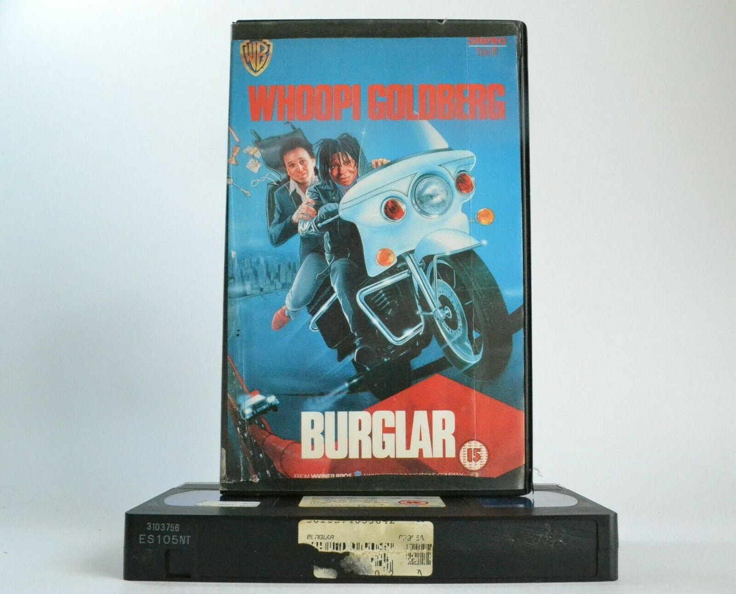 Burglar - Crime Comedy - Large Box - Whoopi Goldberg/Bobcat Goldthwait - Pal VHS-