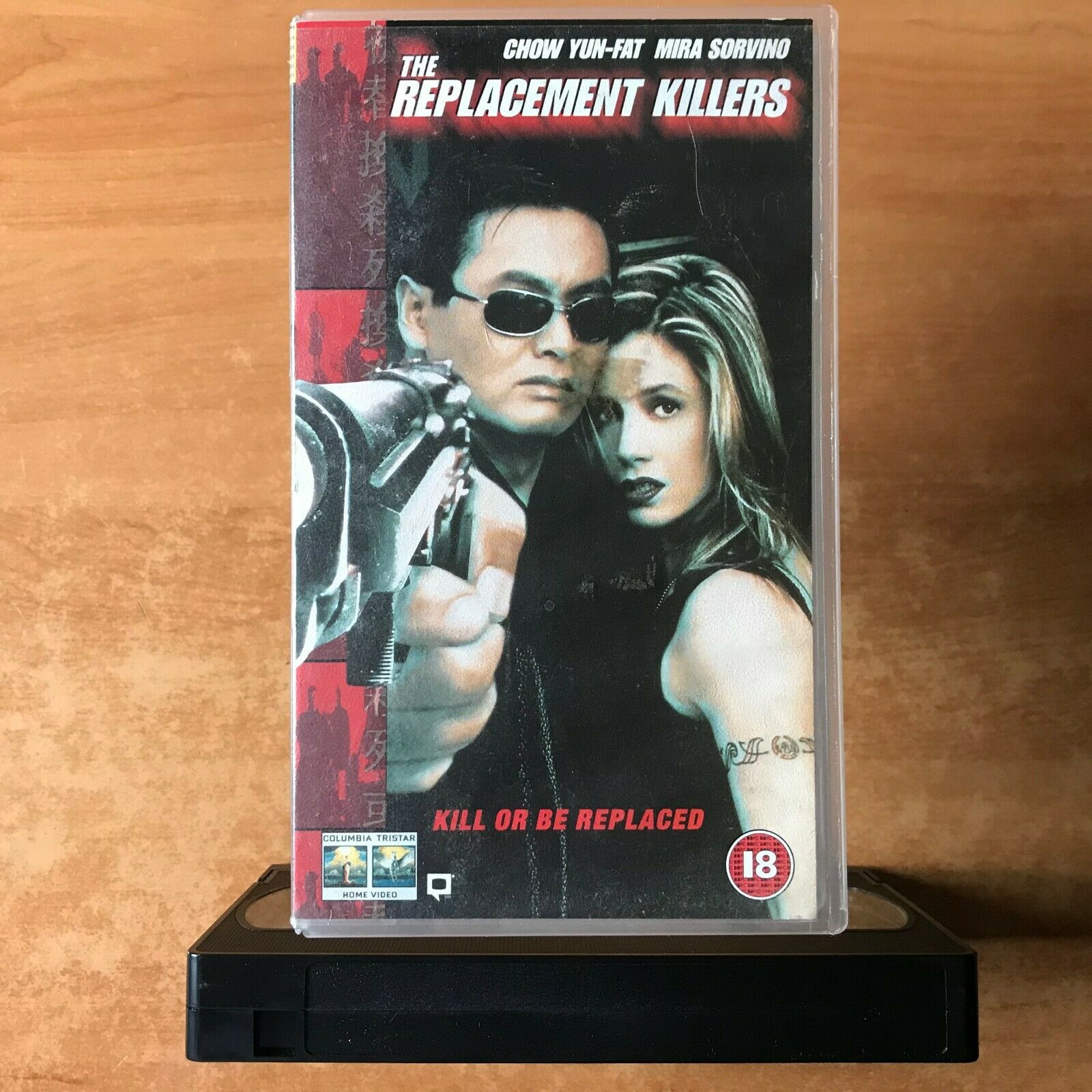 The Replacement Killers: Anti Hero Action; Chow Yun-Fat / Mira Sorvino - Pal VHS-