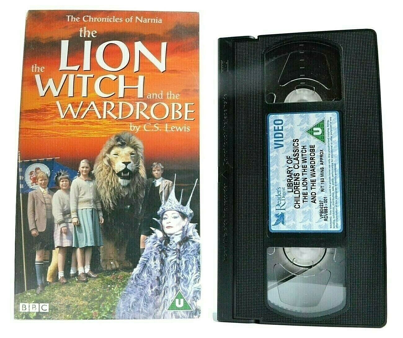 The Lion, The Witch And The Wardrobe (Chronicels Of Narnia) -<C.S.Lewis>- VHS-