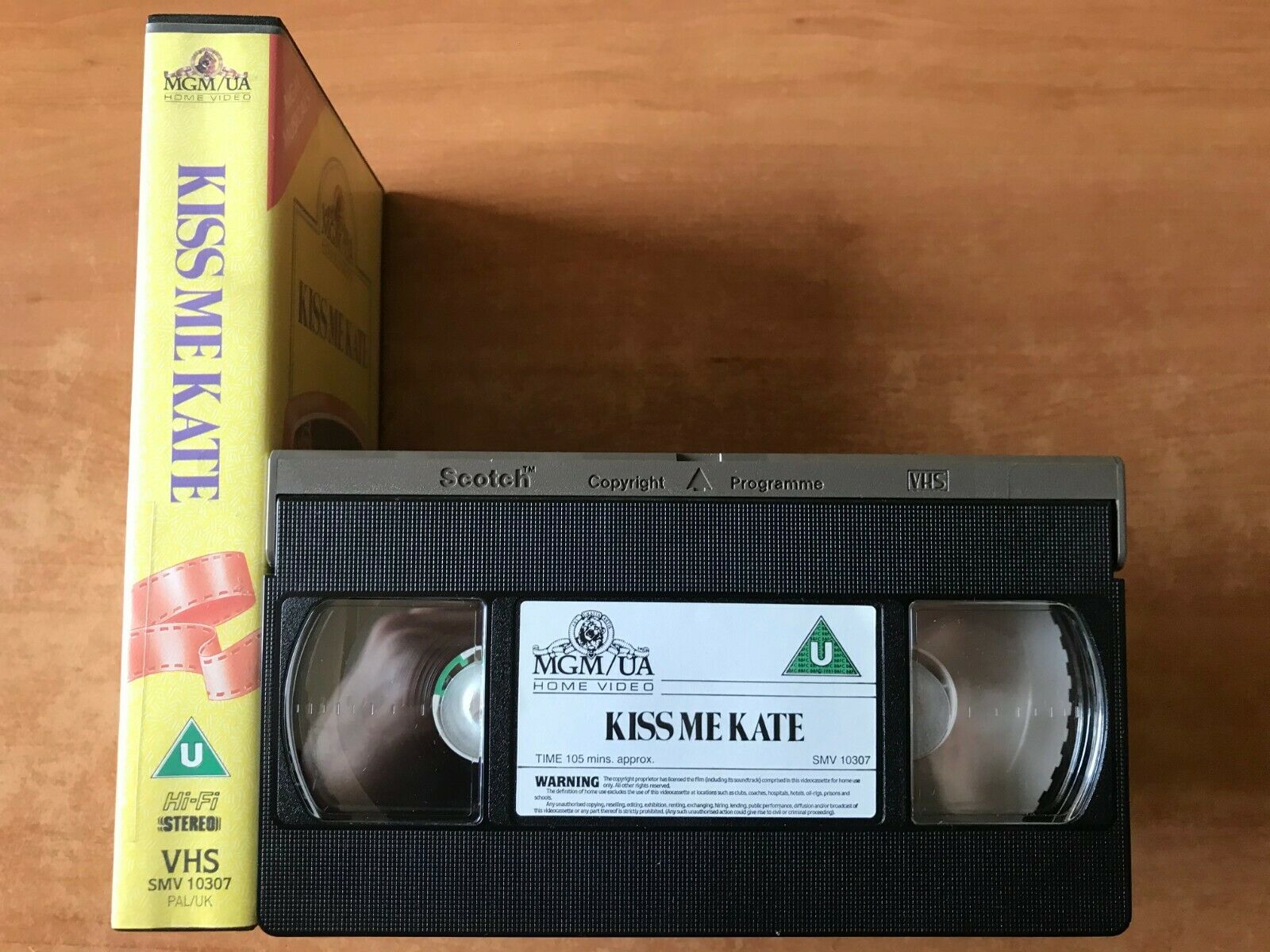 Kiss Me Kate (1953); [MGM/UA] Musical - Kathryn Grayson / Howard Keel - Pal VHS-