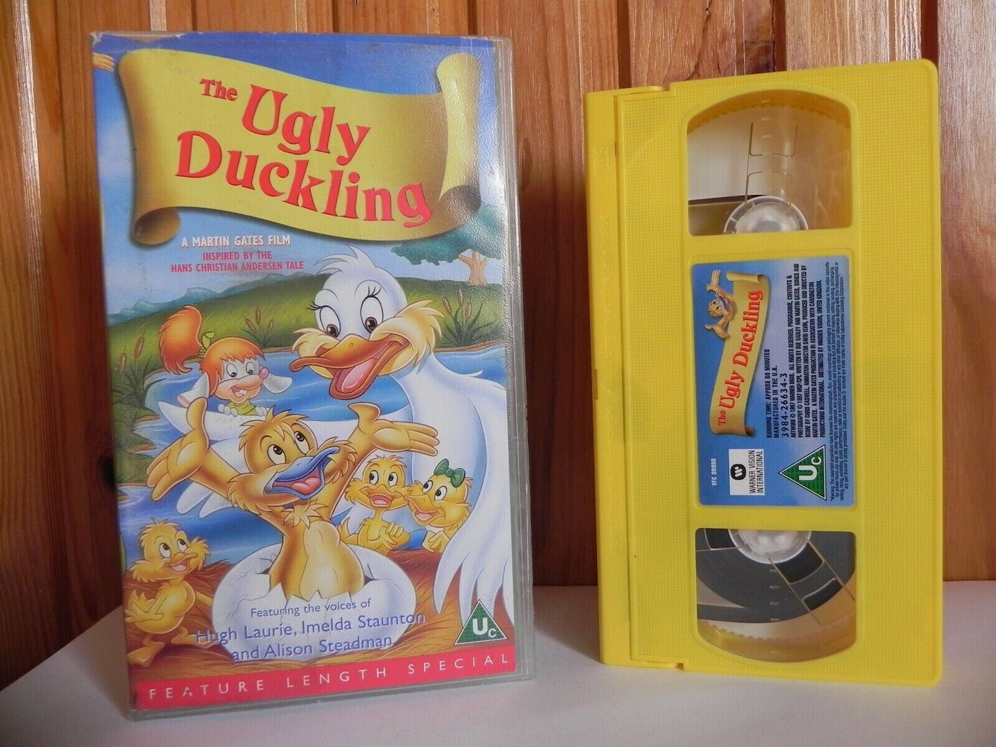 The Ugly Duckling - Warner Vision - Animated - Adventure - Children's - Pal VHS-