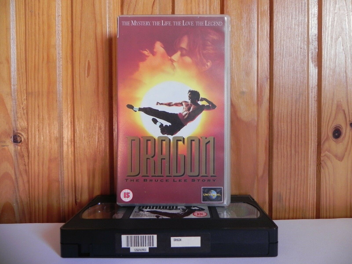 Dragon: The Bruce Lee Story - Universal - The Mystery - The Legend - Pal VHS-
