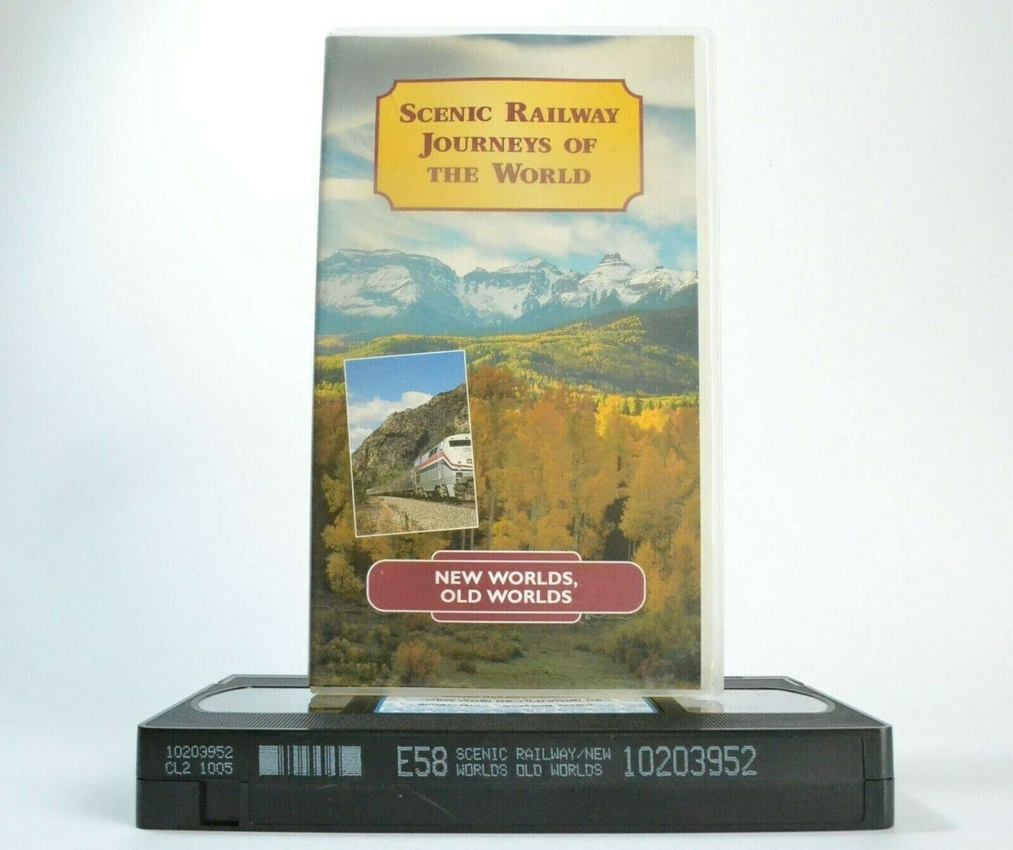 Scenic Railway Journeys Of The World: USA - Mexico - Ecuador - Peru - Pal VHS-