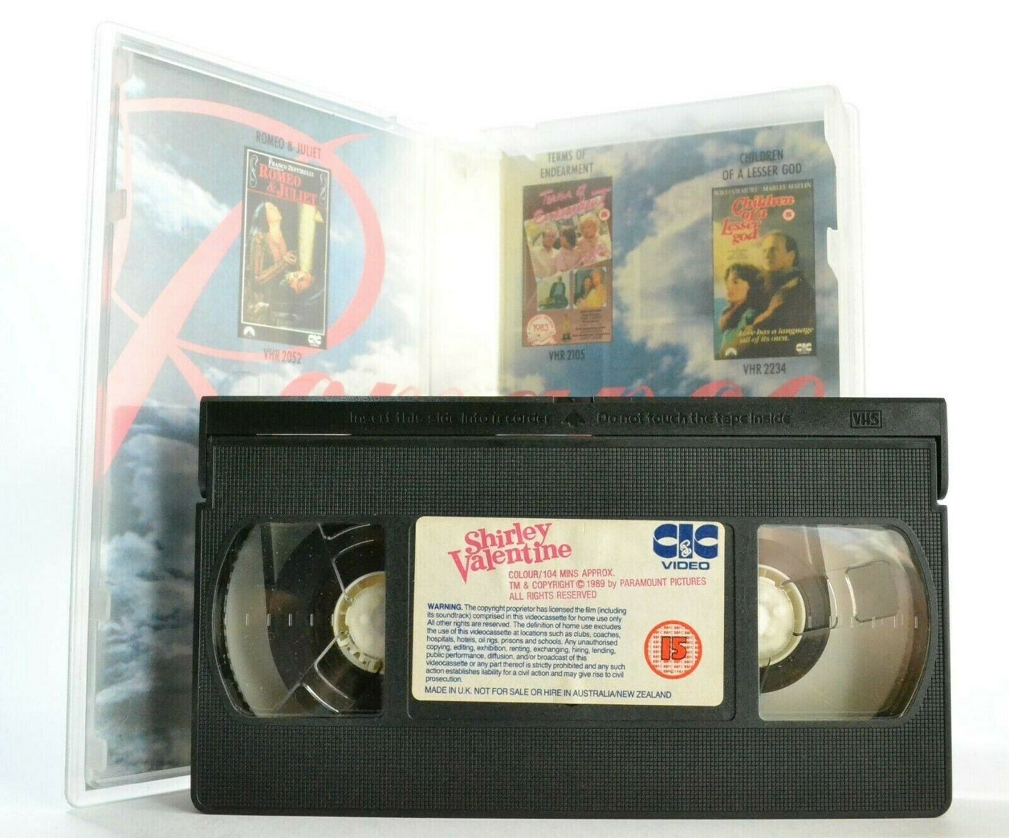 Shirley Valentine: (1989) CIC Video - Situation Comedy - Pauline Collins - VHS-