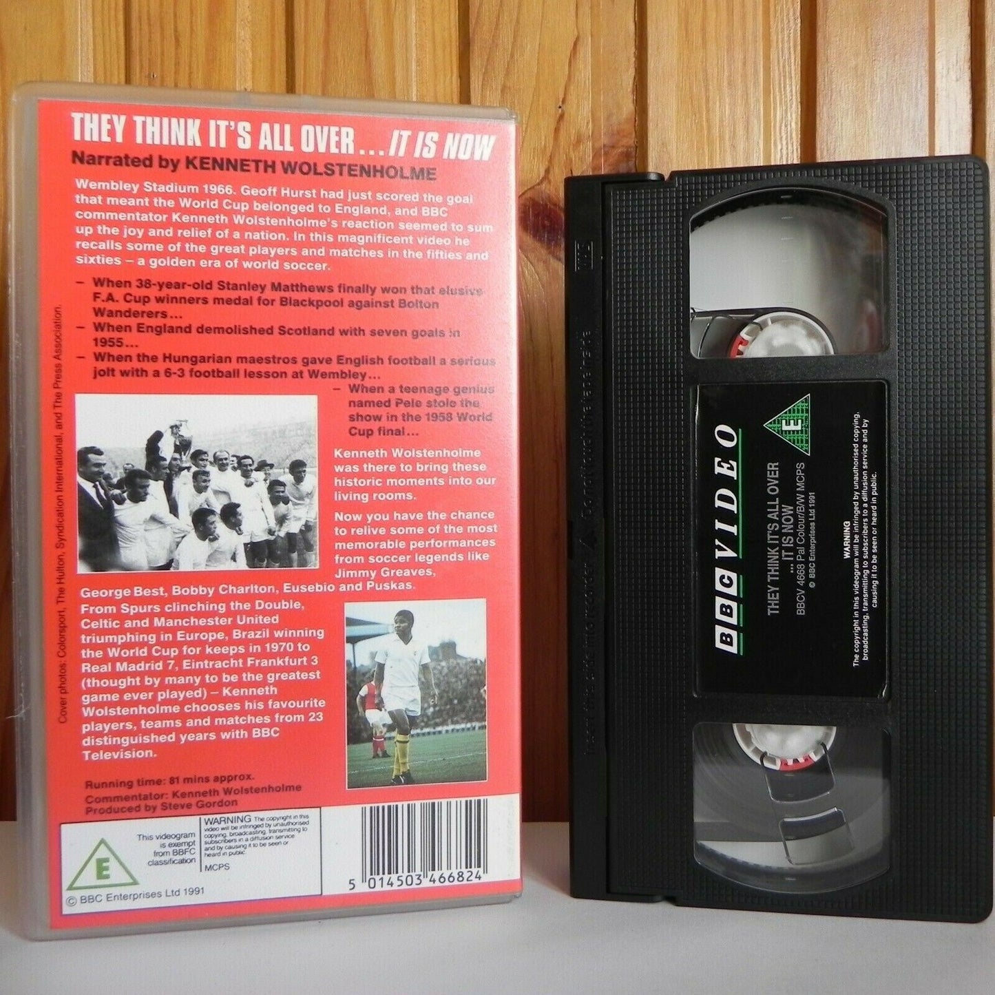 They Think It's All Over...It Is Now - Great Football Moments - BBC - Pal VHS-