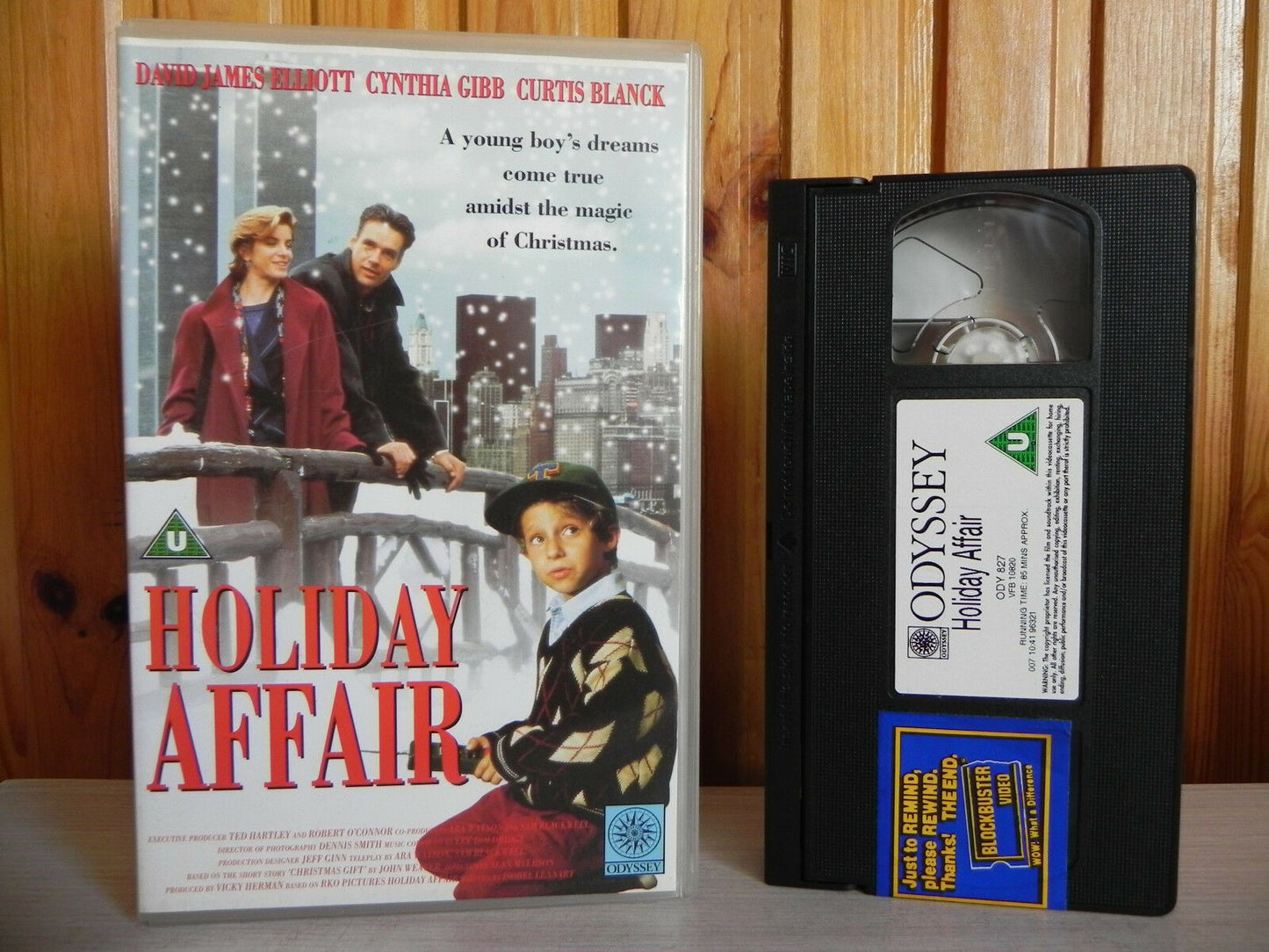 Holiday Affair - Odyssey - True-Life Story - The Power Of Christmas Magic - VHS-
