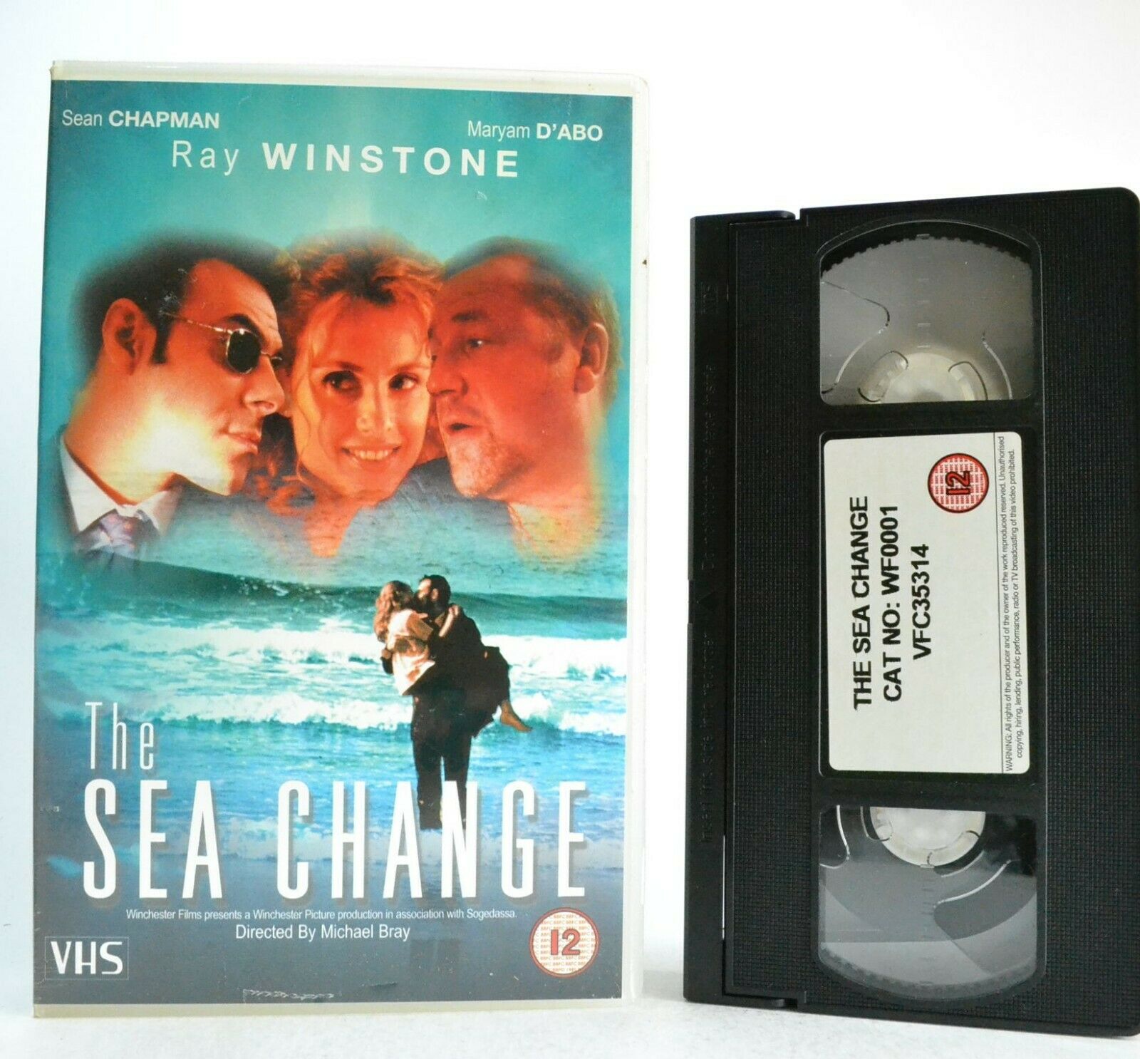 The Sea Change: Romantic Comedy (1998) - Large Box - S.Chapman/R.Winstone - VHS-