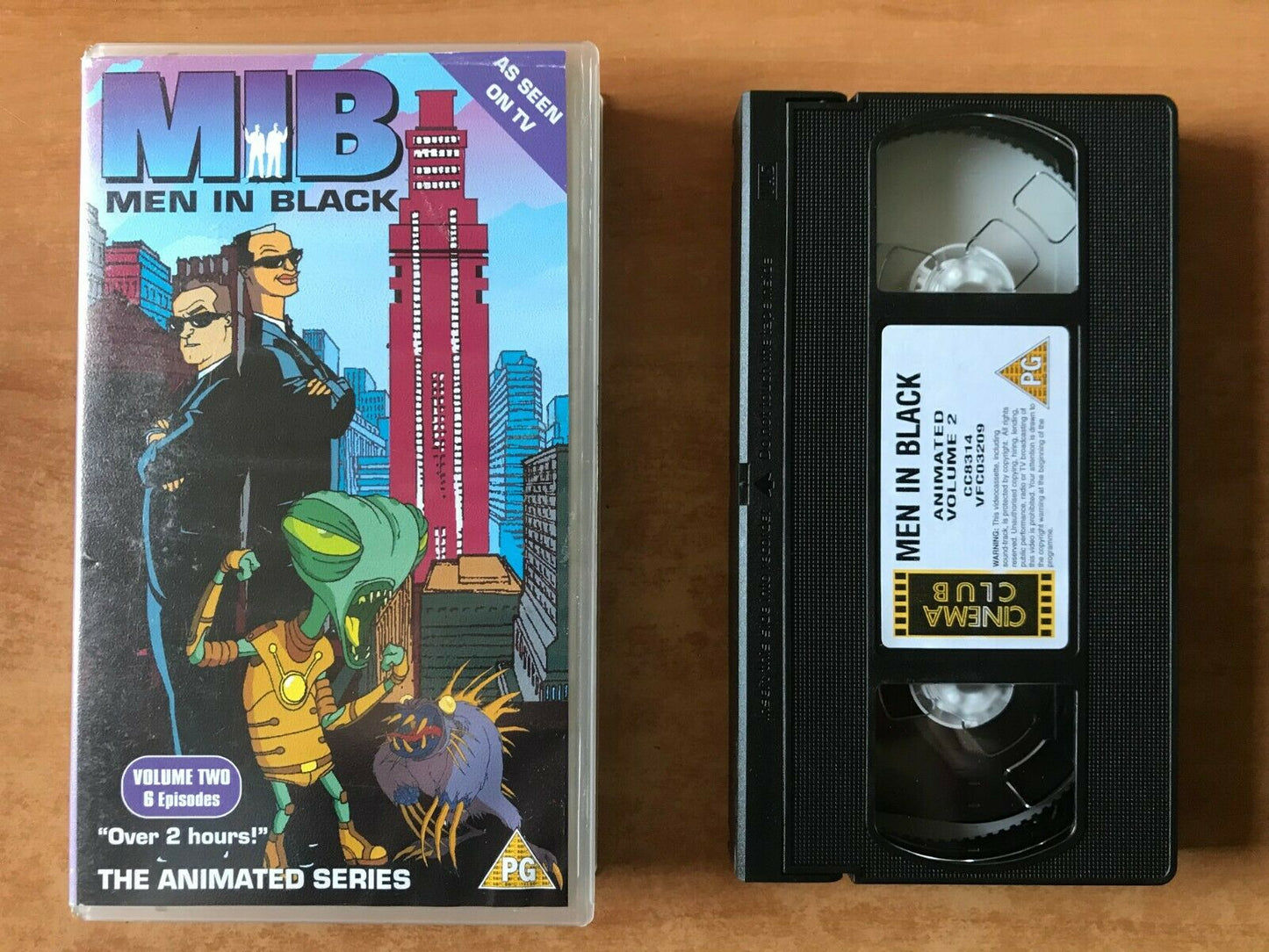 Men In Black [The Animated Series]: The Psychic Link Syndrome - Children's - VHS-