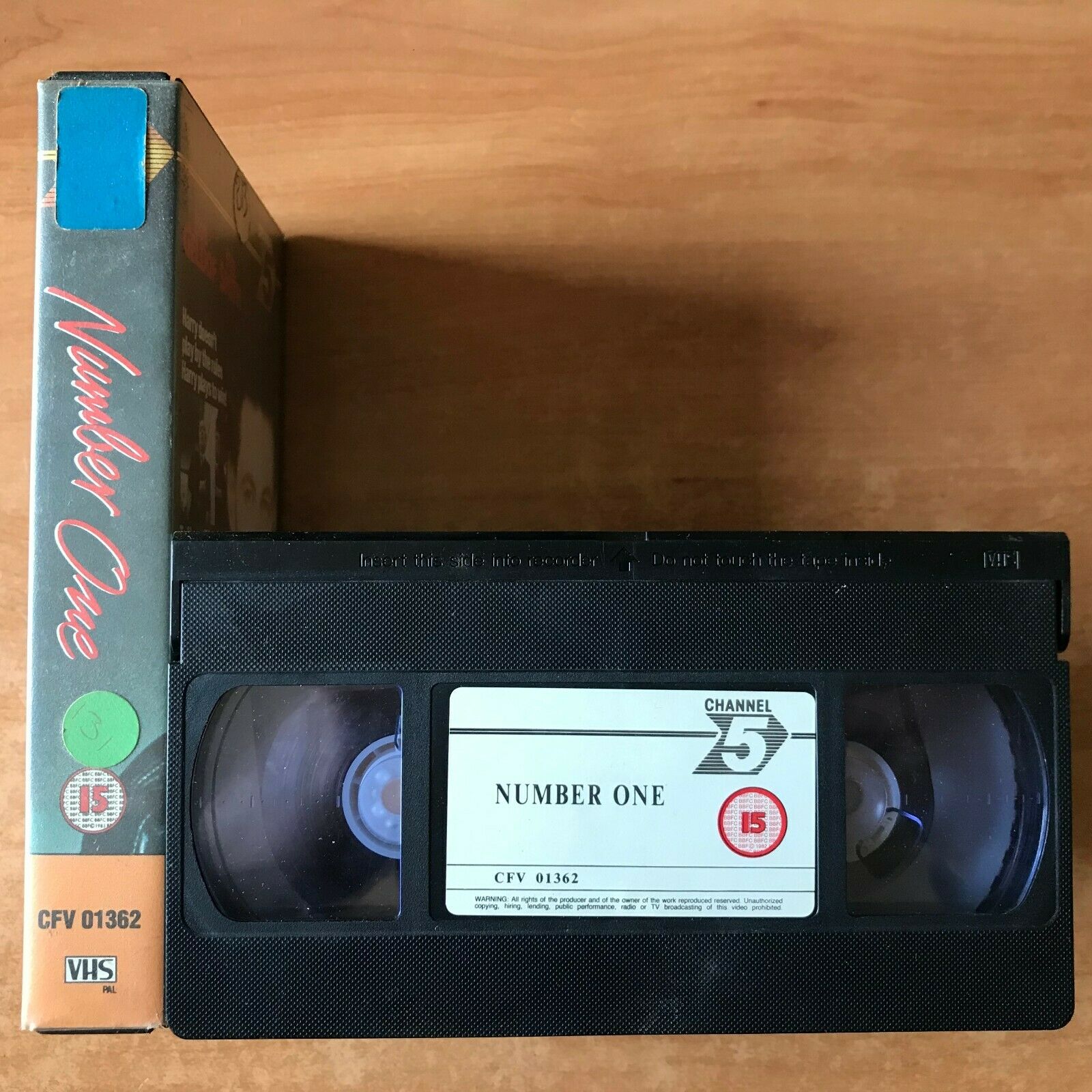 Number One; [Channel 5]: (1985) Made For TV - Drama - Bob Geldof - Pal VHS-