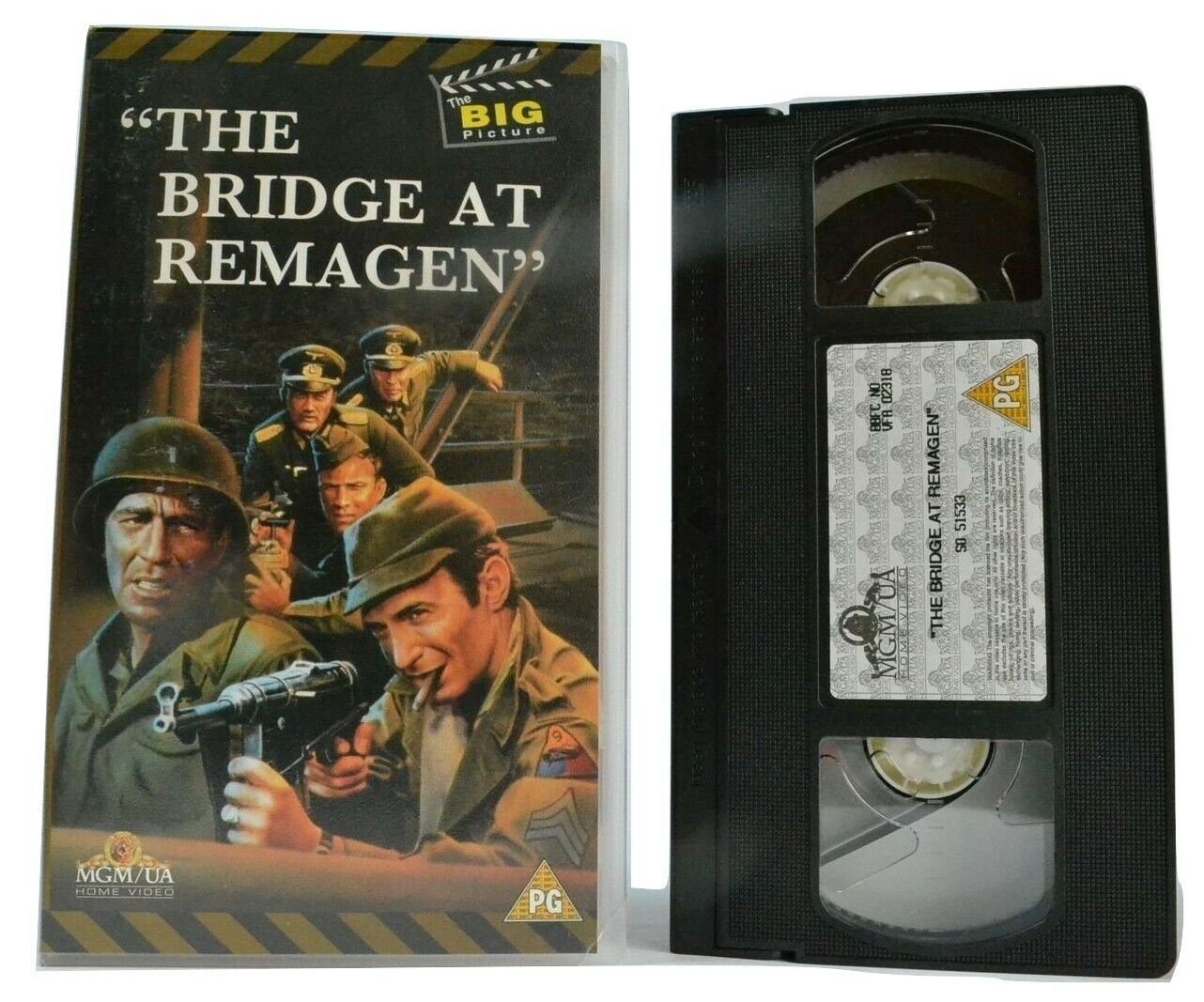 The Bridge At Remagen (1969): War Drama - George Segal / Robert Vaughn - VHS-