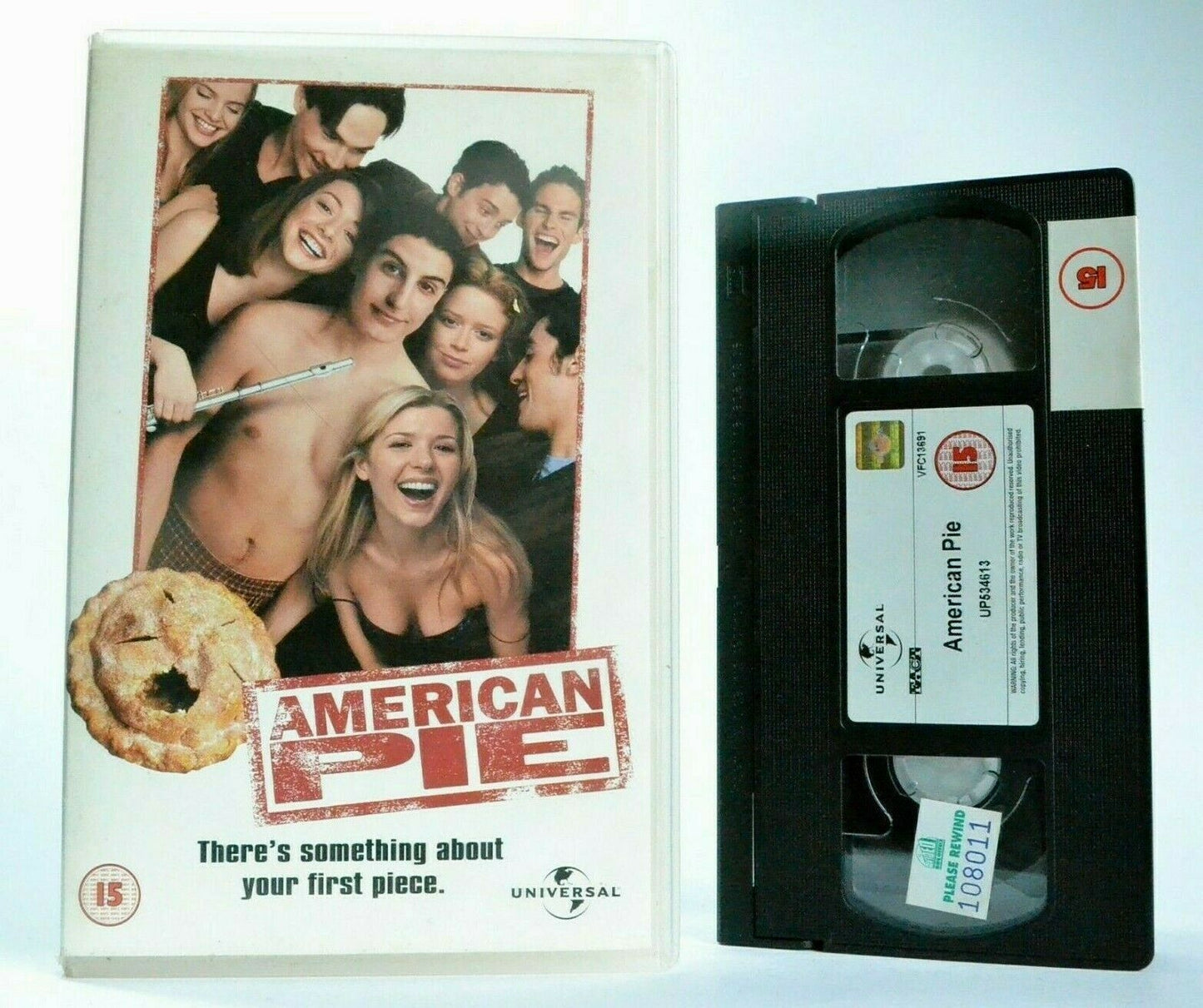American Pie (1999) - Teen Sex Comedy - Large Box - Jason Biggs - Pal VHS-