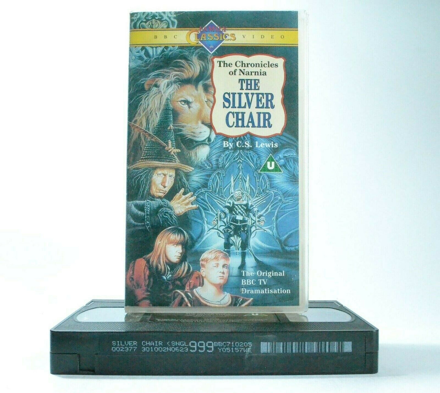 The Chronicles Of Narnia: The Silver Chair - By C.S.Lewis - Fantasy - Kids - VHS-