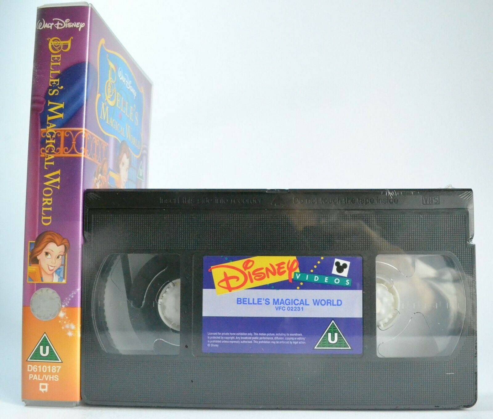 Belle's Magical World [New Sealed] Walt Disney - Animated - Children's - Pal VHS-