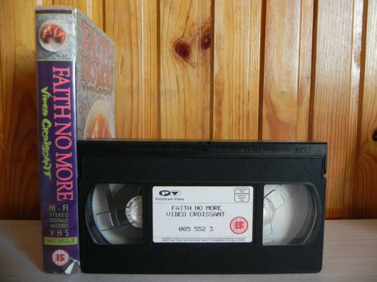 Faith No More - Video Croissant - Video Clips - Interviews - Music - Pal VHS-
