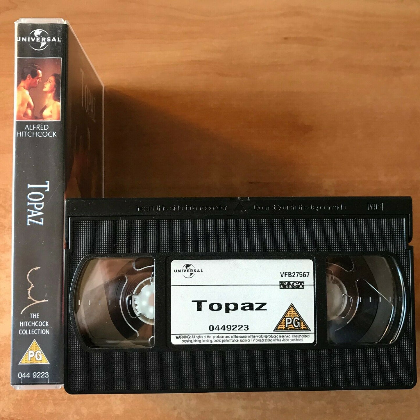 Topaz (1969): Alfred Hitchcock -Thriller [Digitally Remastered] Leon Uris - VHS-