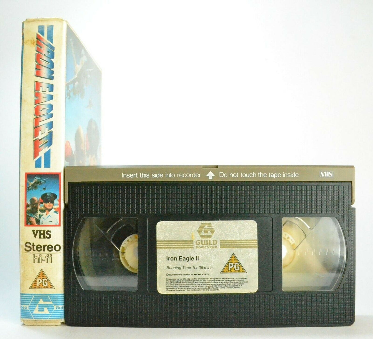 Iron Eagle 2: Guild Home (1990) - Action - Operation Opera - L.Gossett,Jr. - VHS-