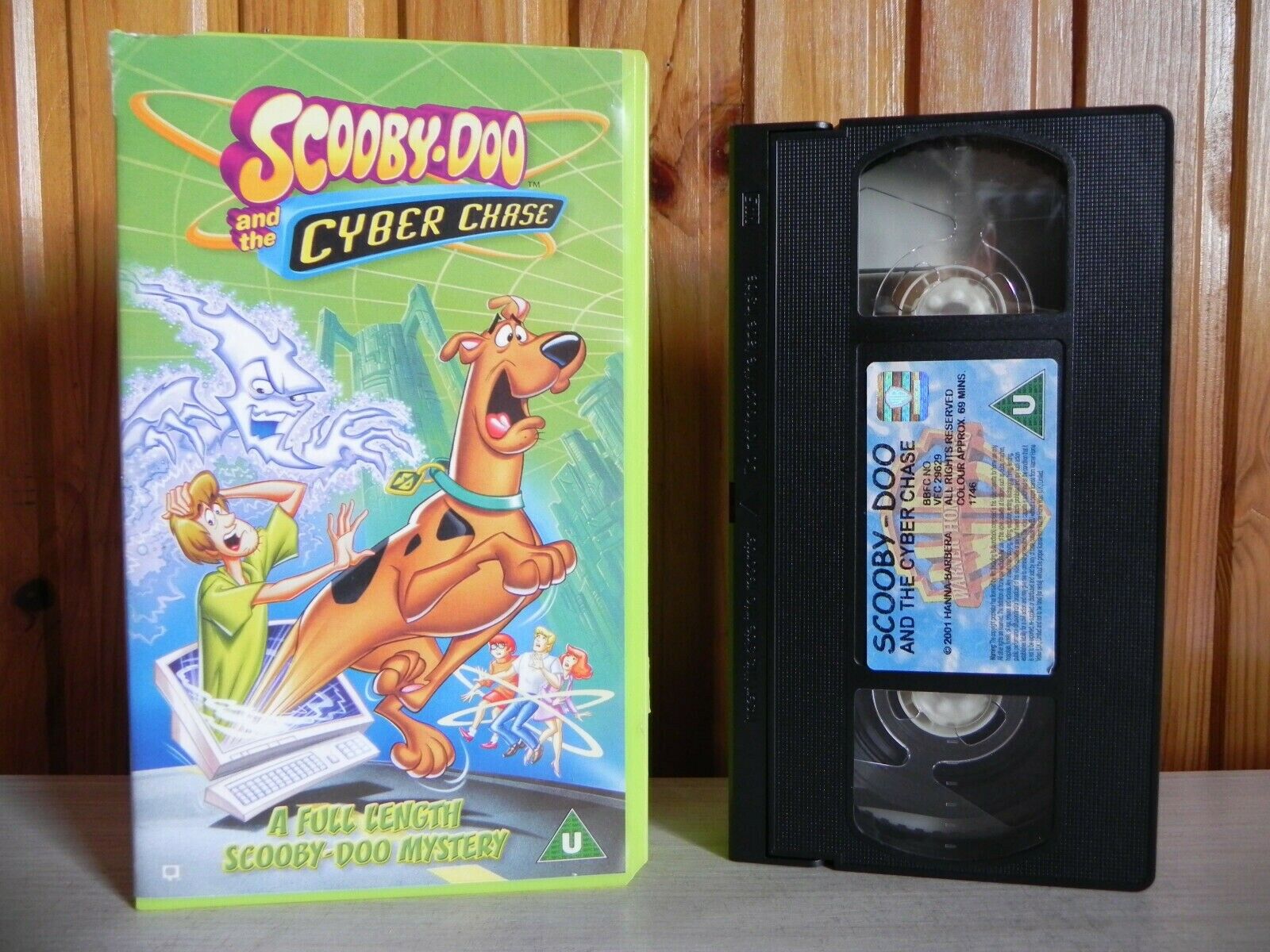 Scooby-Doo And The Cyber Chase - All-New Adventures - Cartoon - Pal VHS-