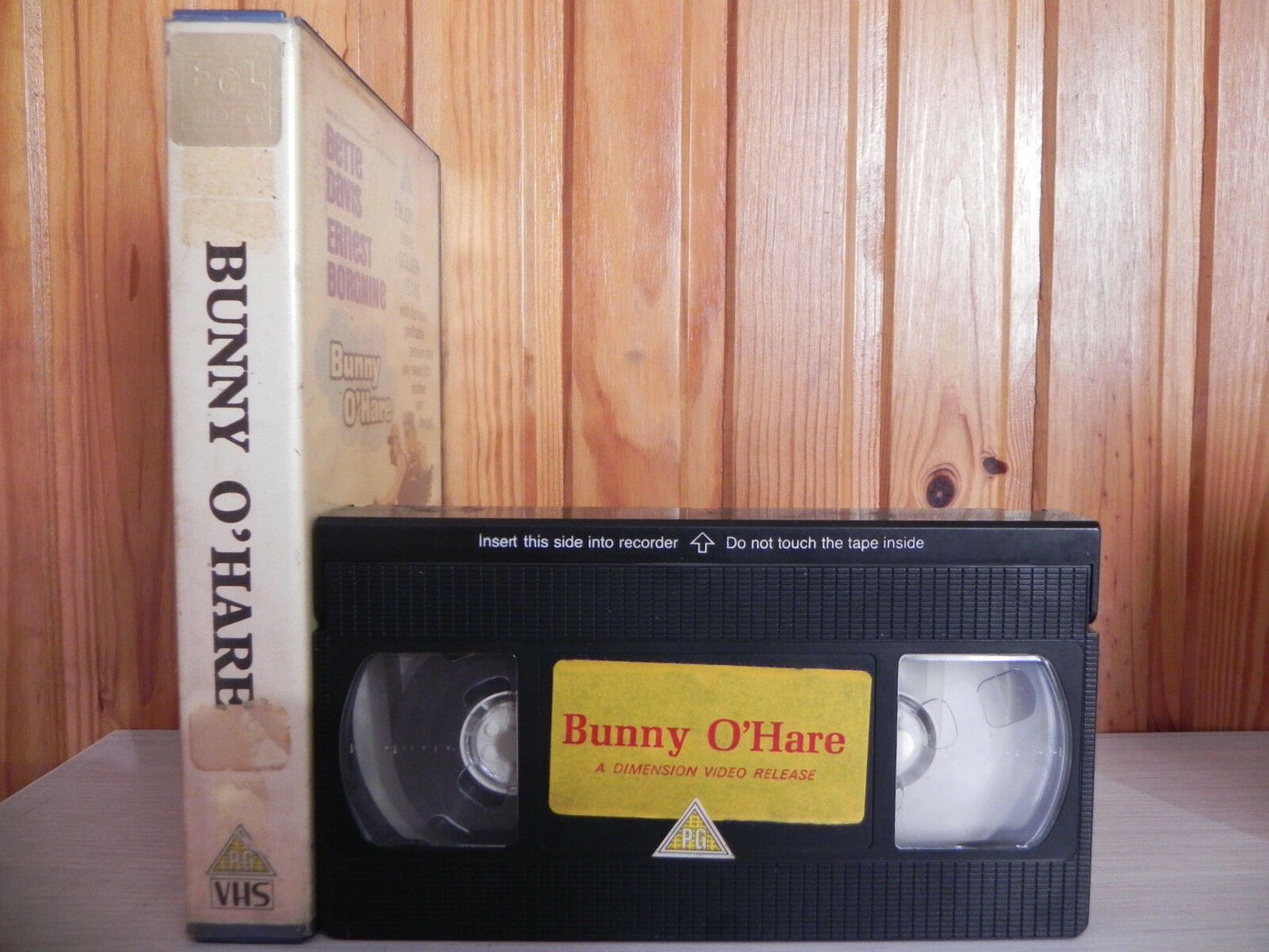 Bunny O'Hare (1971): Comedy; [Dimension] Large Box - Pre-Cert - Jack Cassidy - Pal VHS-