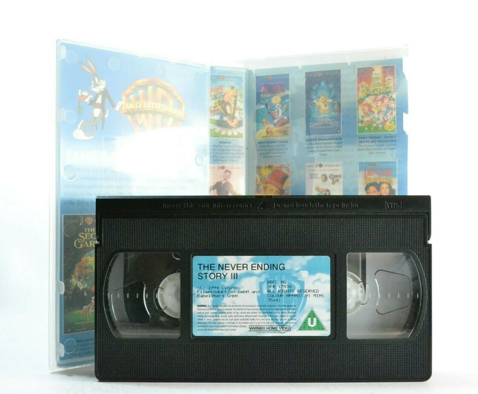 The Neverending Story 3: Return To Fantasia - Fantasy Classic - Children's - VHS-
