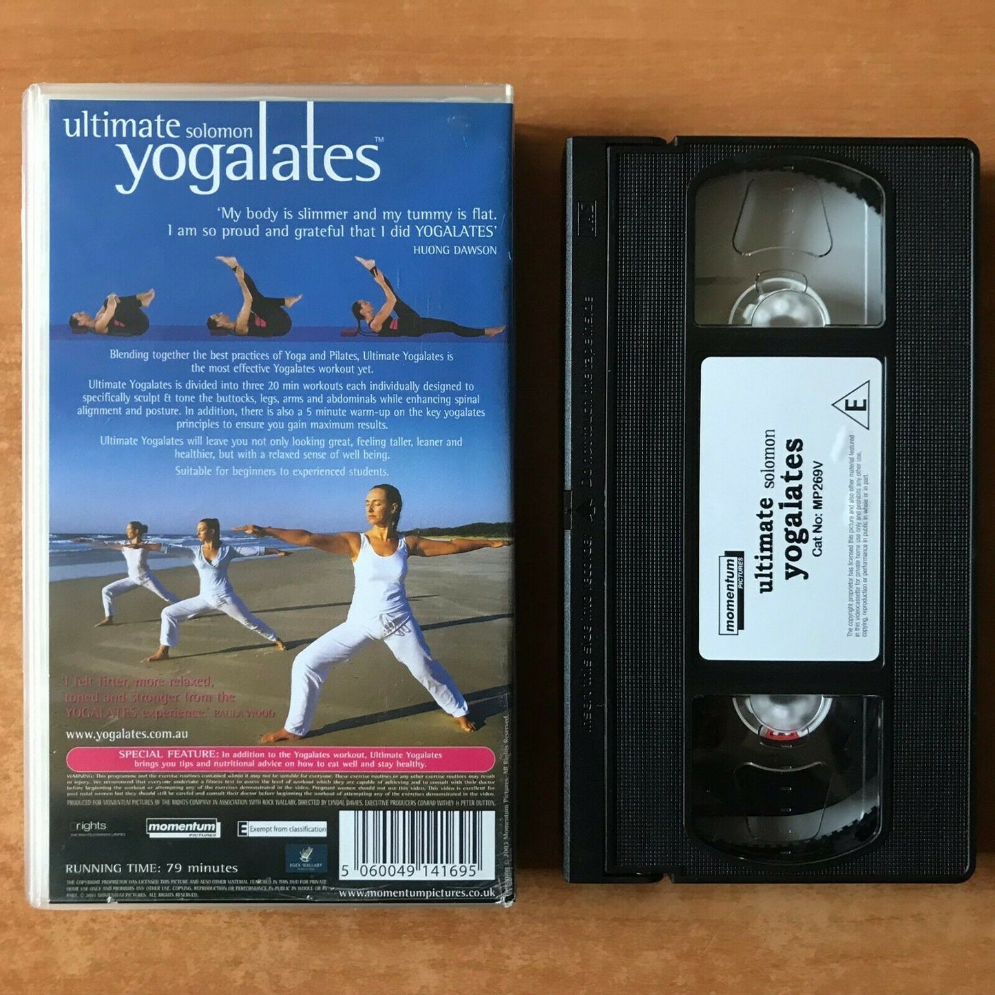 Ultimate Solomon Yogalates: Yoga / Pilates; [Huong Dawson] Fitness - Pal VHS-