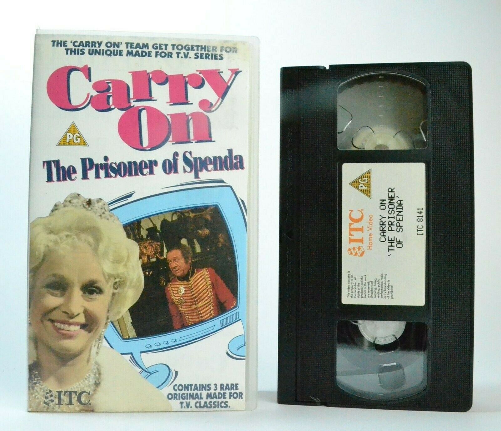 Carry On: The Prisoner Of Spenda - (1975) TV Series - Comedy - 3 Episodes - VHS-