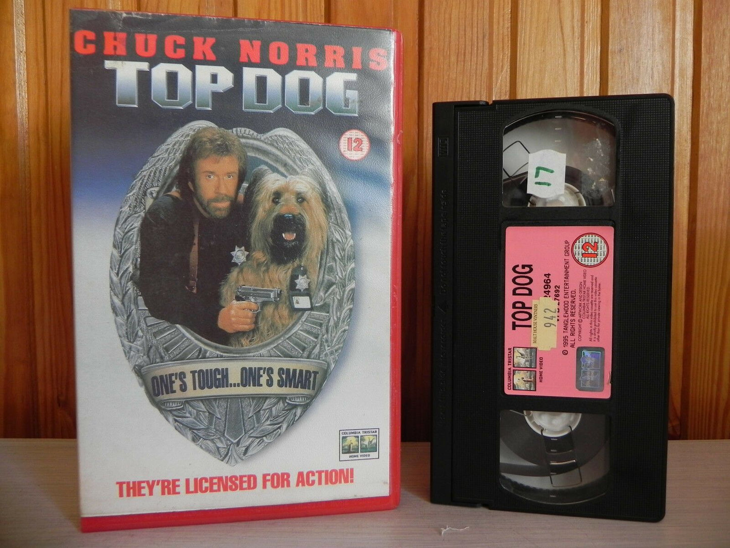 Top Dog - Action Adventure - Explosive - Original Chuck Norris - Big-Box - VHS-