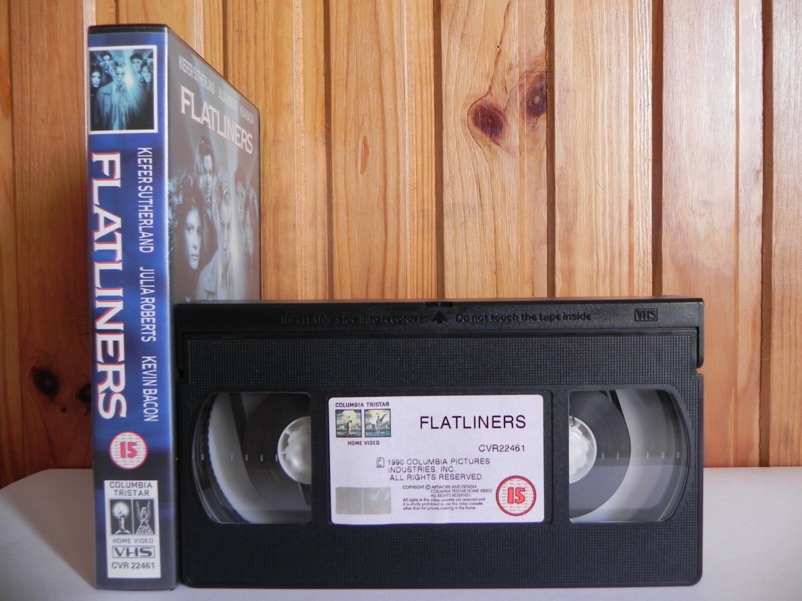 Flatliners - Columbia - Thriller - Kiefer Sutherland - Julia Roberts - Pal VHS-