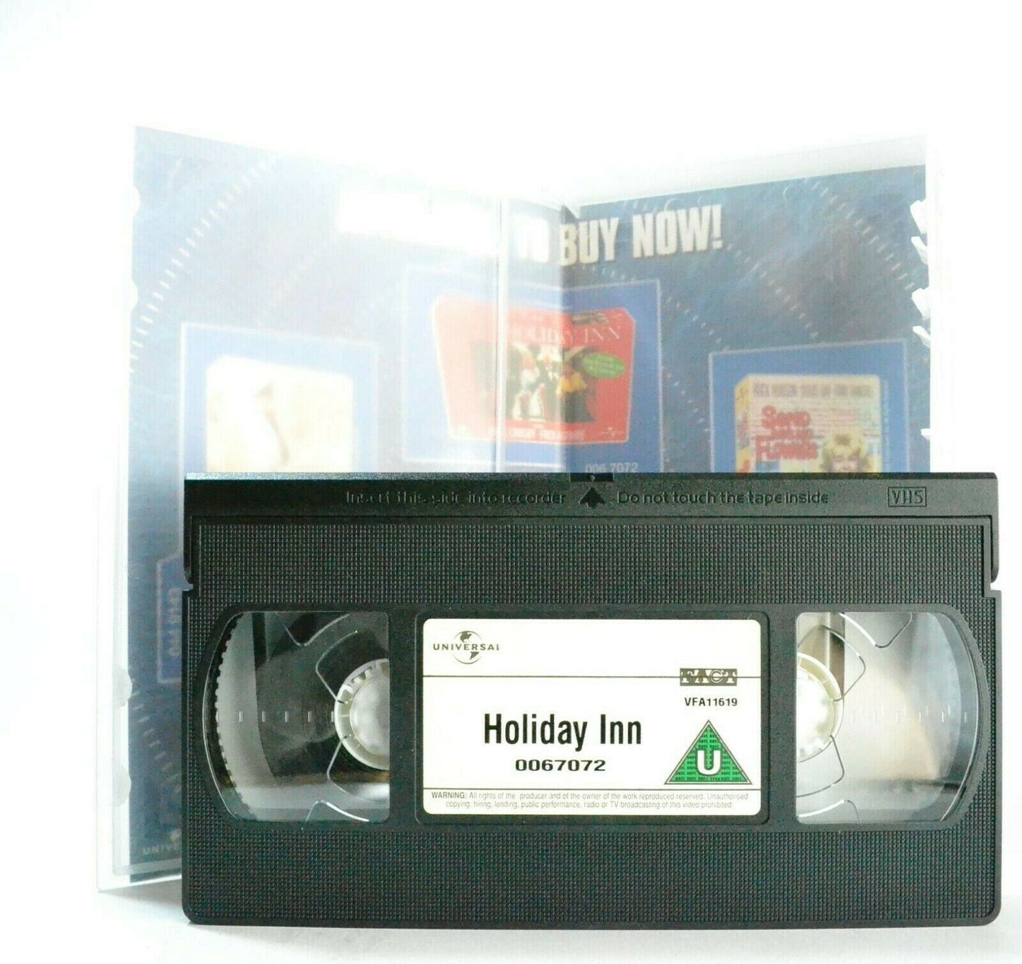Holiday Inn - Classic - Musical - Vintage - Bing Crosby - Fred Astaire - Pal VHS-