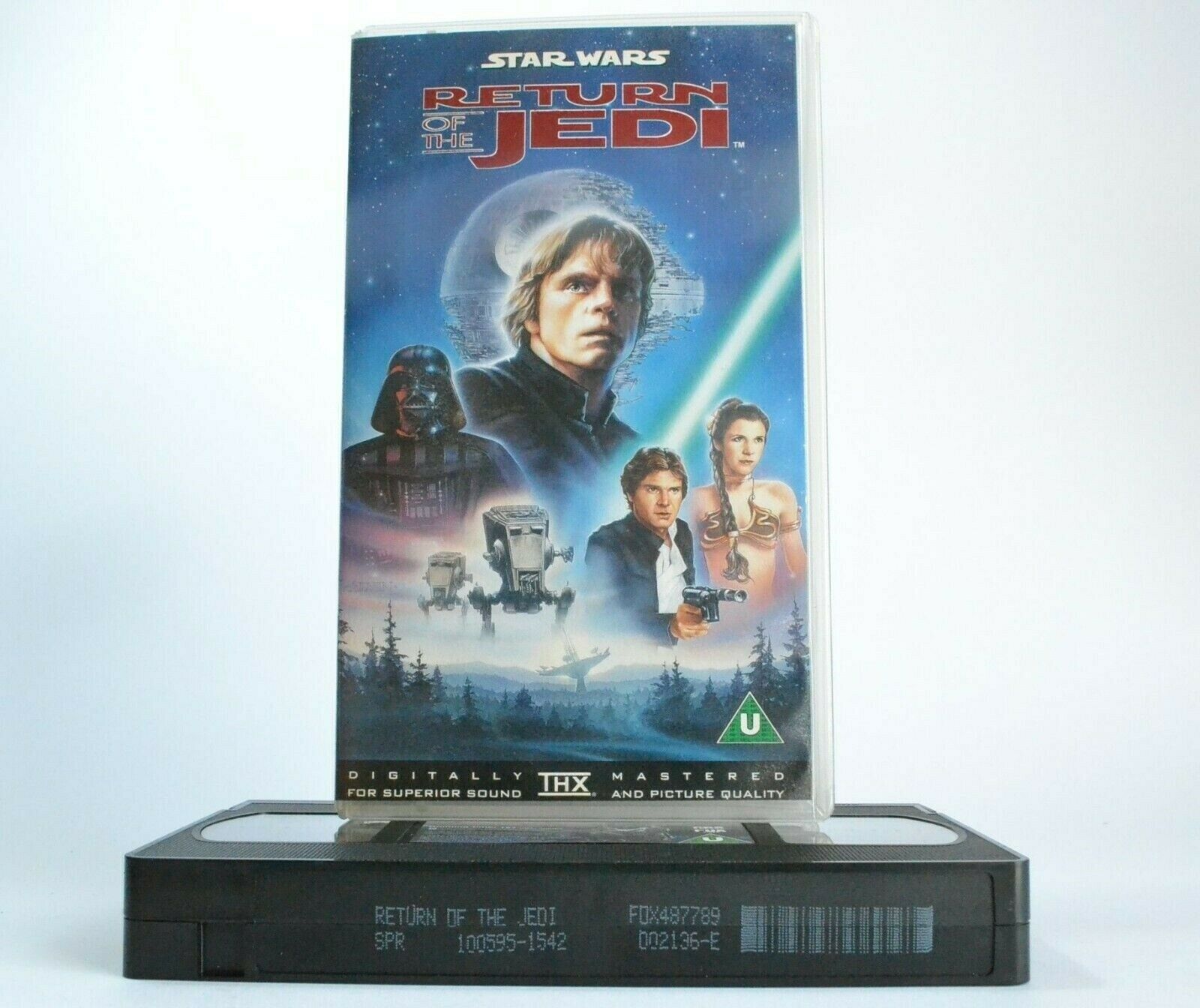 Star Wars: Return Of The Jedi (1983) - THX Mastered - Epic Space Opera - Pal VHS-