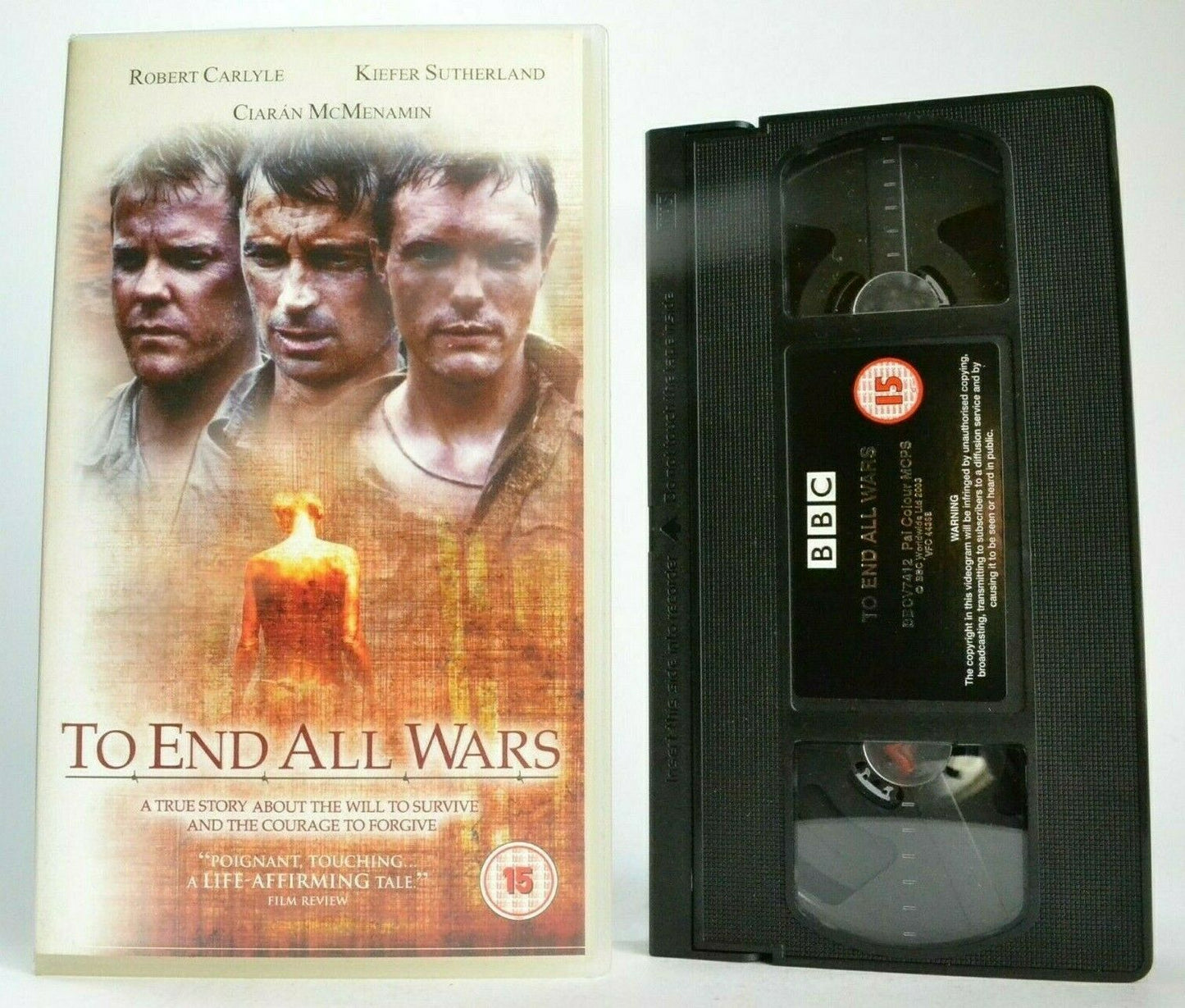 To End All Wars: War Drama [Ernest Gordon] True Story - Kiefer Sutherland - VHS-