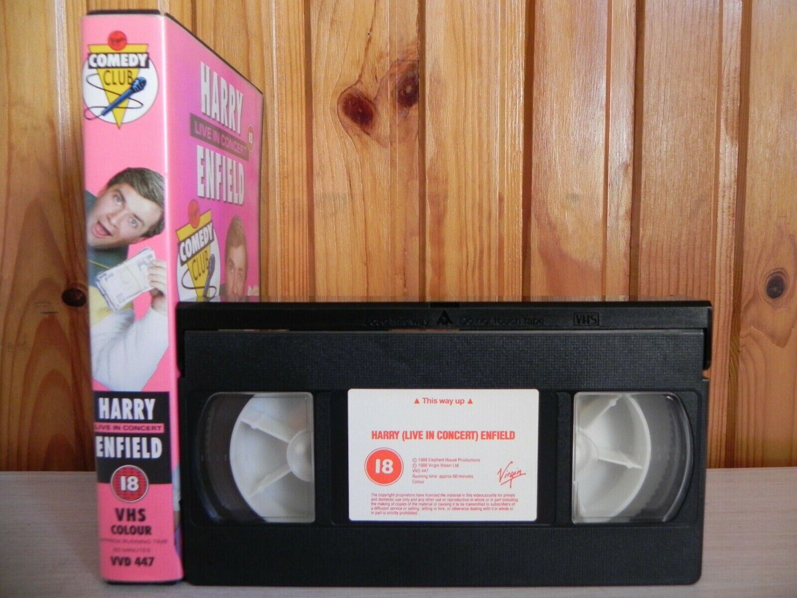 Harry Enfield - Live At Hackney Empire - Comedy Club - Entertainment - Pal VHS-