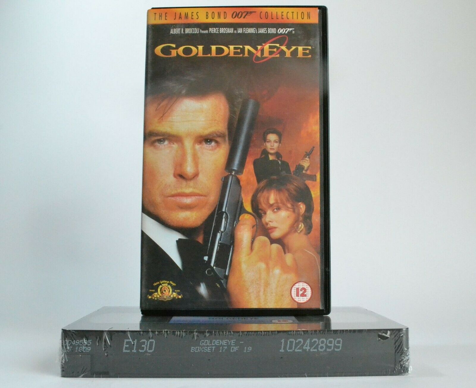 Goldeneye <James Bond Collection> - Brand New Sealed - Pierce Brosnan - Pal VHS-