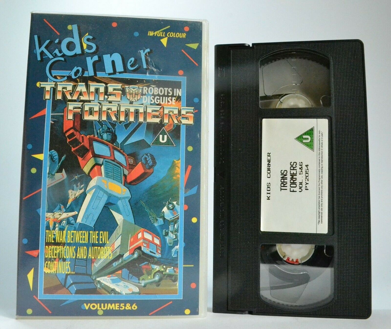 Trans Formers (Vol. 5/6) [Kids Corner] Animated - Action Adventures - Kids - VHS-