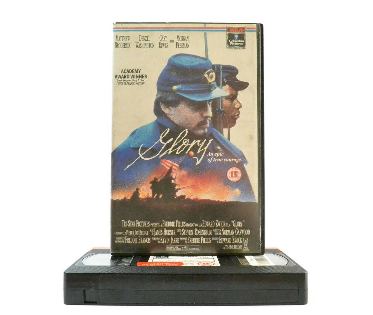 Story: An Epic Of True Courage - Large Box - War Drama - Ex-Rental - Pal VHS-