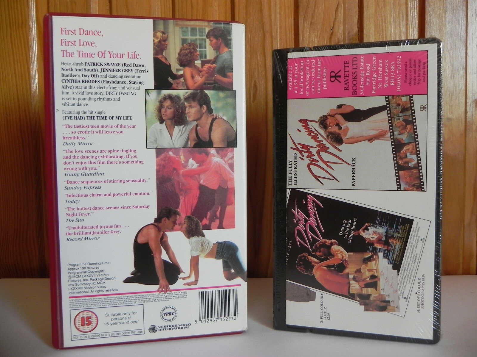 Dirty Dancing - Brand New Sealed - 1st Home Release - Vestron - Swayze - Pal VHS-